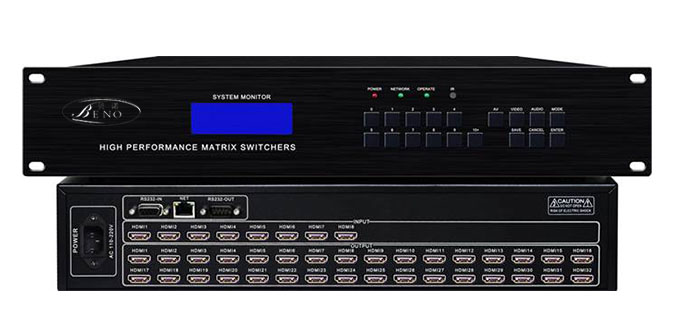 HDMI矩阵8进32出BN-HDMI08