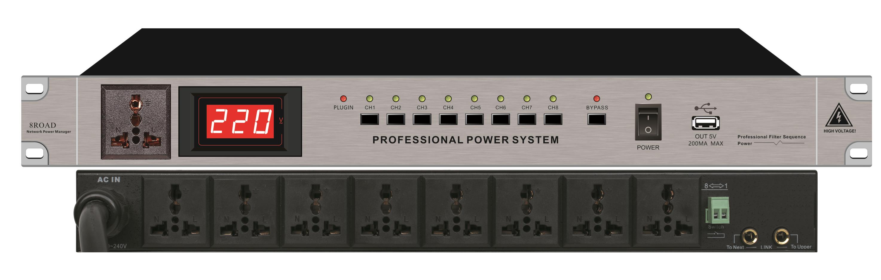  8路电源时序器BN-MS810