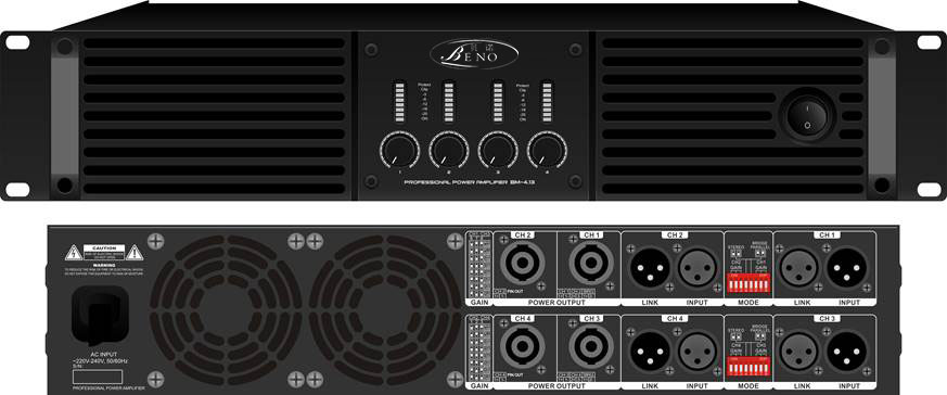 4CH数字功放BN-BM41300