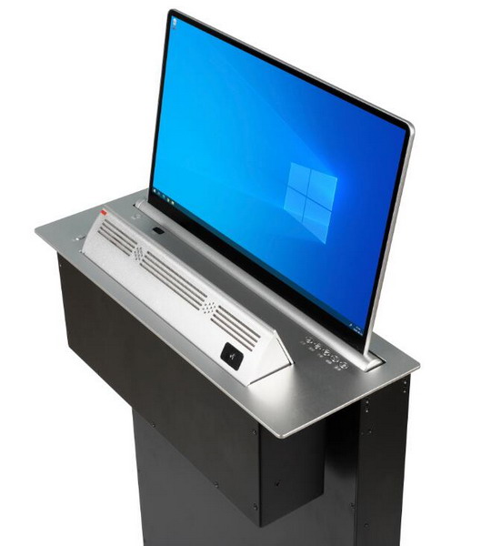 15.6寸超薄升降屏含阵列话筒一体升降BN-ZLBSC156