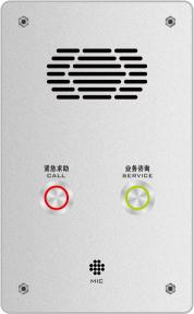 IP网络对讲广播终端 2x30W（两键）BN-S02