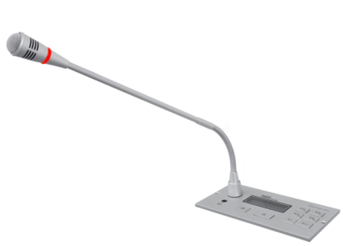 嵌入式有线多功能数字式会议主席单元 (带